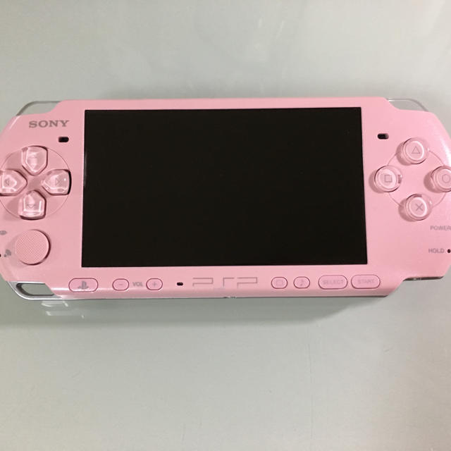 PlayStation Portable(プレイステーションポータブル)の美品 PSP-3000 ブロッサムピンク 限定版 エンタメ/ホビーのゲームソフト/ゲーム機本体(携帯用ゲーム機本体)の商品写真