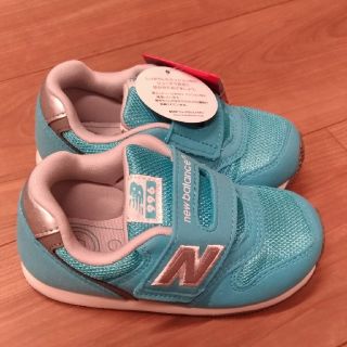 ニューバランス(New Balance)の箱なし　ニューバランス ベビー スニーカー
16cm ターコイズブルー(スニーカー)