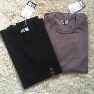 ユニクロ(UNIQLO)のuniqlo uクルーネックT☆2枚セット(Tシャツ(半袖/袖なし))