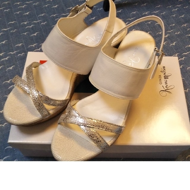 GINZA Kanematsu(ギンザカネマツ)の銀座かねまつ サンダル　24センチ レディースの靴/シューズ(サンダル)の商品写真