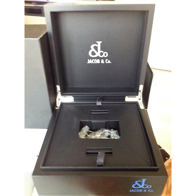 保管品 JACOB&CO ジェイコブ 腕時計 保存箱 ケース 店舗印ありの通販