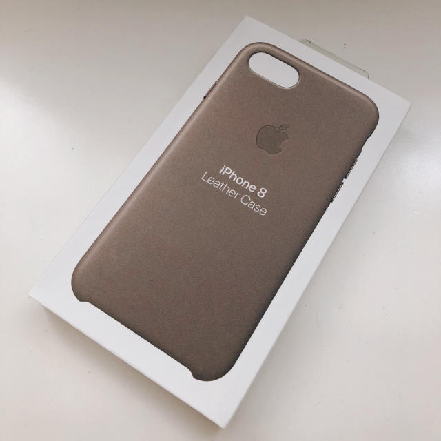 Apple 純正 Iphone8 レザーケースの通販 By The Shop アップルならラクマ