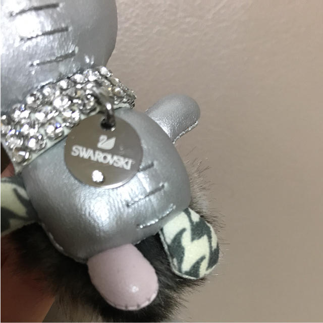 SWAROVSKI - manami様専用スワロフスキーうさぎキーホルダーの SWAROVSKI - manami様専用スワロフスキーうさぎキーホルダーの