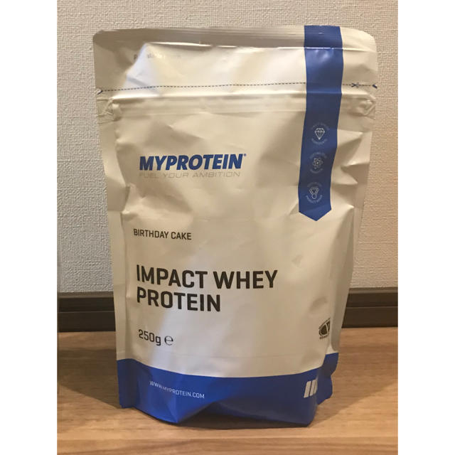 MYPROTEIN(マイプロテイン)のIMPACT（インパクト）ホエイ プロテイン 2.5kg- バースデーケーキ味 食品/飲料/酒の健康食品(プロテイン)の商品写真