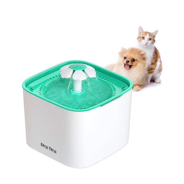 やーちん様専用 Katze-Tatze 自動給水器 ペット給水器 循環式 2L bluke