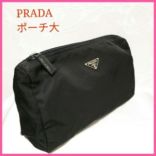 プラダ(PRADA)のPRADA プラダ ポーチ 黒(ポーチ)