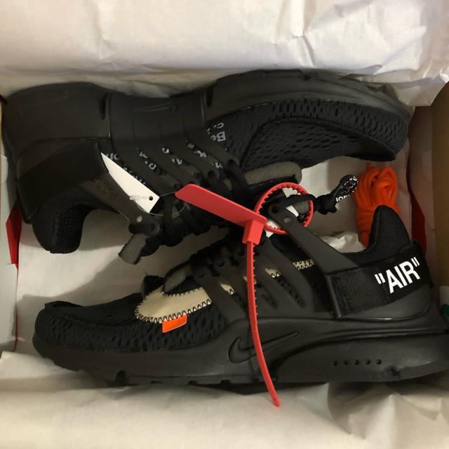 OFF-WHITE(オフホワイト)の28cm US10 国内正規品 エア プレスト×オフホワイト THE 10 メンズの靴/シューズ(スニーカー)の商品写真