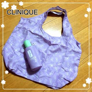 クリニーク(CLINIQUE)の新品♡クリニーク エコバック ポーチ付き(エコバッグ)