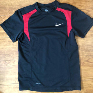 ナイキ(NIKE)のナイキ ジュニア Tシャツ ブラック サイズ130(Tシャツ/カットソー)