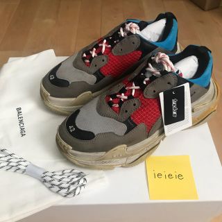 バレンシアガ(Balenciaga)の42 Balenciaga triple s 正規品 バレンシアガ トリプルs(スニーカー)