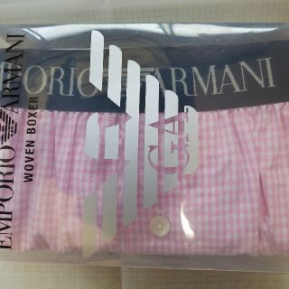 エンポリオアルマーニ(Emporio Armani)のEMPORIO  ARMANI  トランクス M サイズピンク❗(ボクサーパンツ)