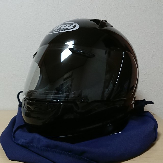 アライ(Arai)アストロIQグラスブラック中古 自動車/バイクのバイク(ヘルメット/シールド)の商品写真