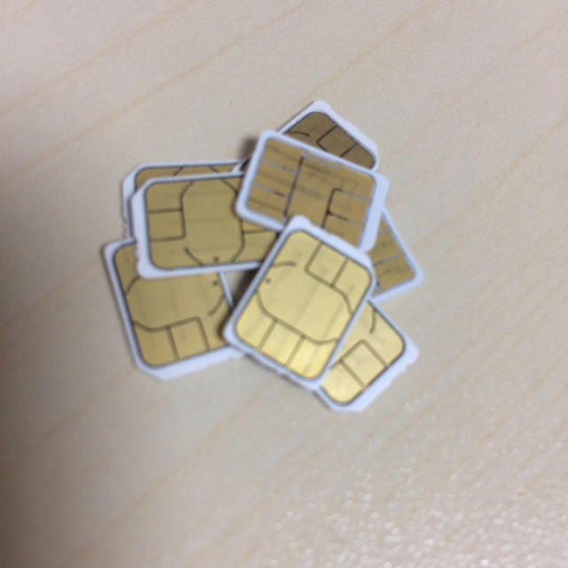 iPhone(アイフォーン)のiPhone アクティベート用 sim スマホ/家電/カメラのスマホアクセサリー(その他)の商品写真