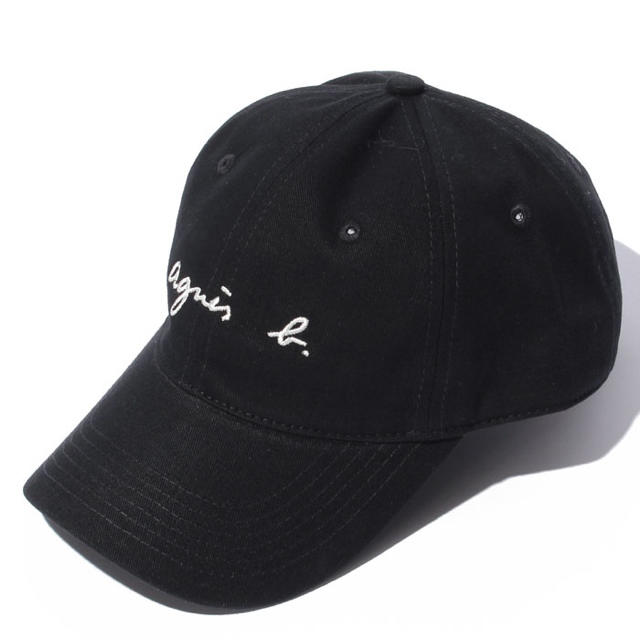 agnes b.(アニエスベー)のagnes b. キャップ ブラック メンズの帽子(キャップ)の商品写真