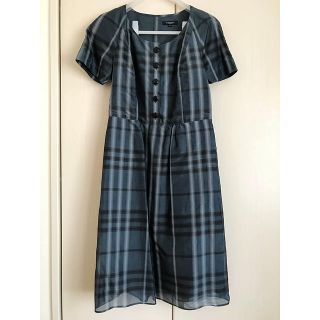 バーバリー(BURBERRY)の新品バーバリーロンドンシルクワンピース(ひざ丈ワンピース)