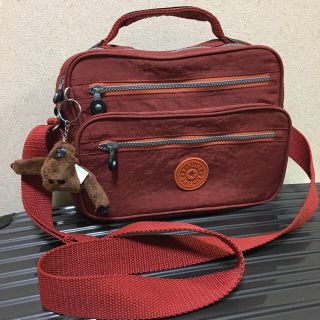 キプリング(kipling)のキプリング 新品未使用 オレンジ2wayハンドバック(ハンドバッグ)