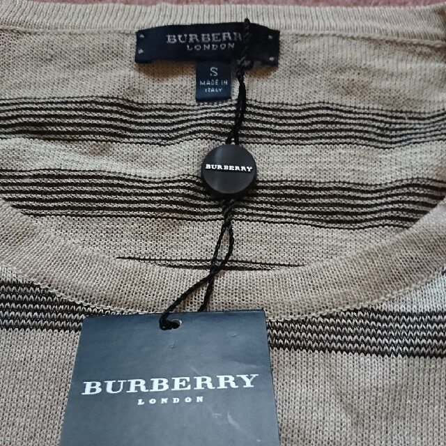 BURBERRY(バーバリー)のCOCO様専用、BURBERRYサマーセーター新品 メンズのトップス(ニット/セーター)の商品写真