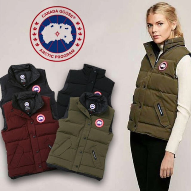 CANADA GOOSE(カナダグース)の大人気！カナダグース フリースタイルベスト 新品未使用 レディースのジャケット/アウター(ダウンベスト)の商品写真