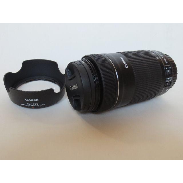 Canon望遠EF-S 55-250mm  F4-5.6 IS STM 特典付レンズ(ズーム)