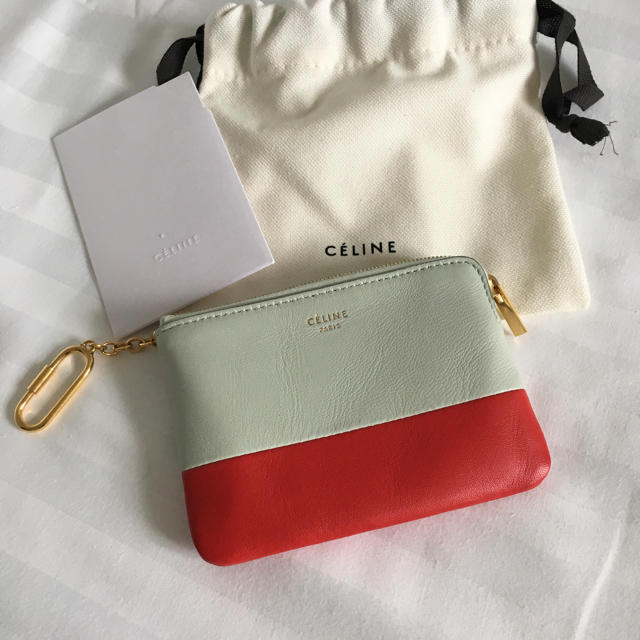 CELINE セリーヌ コインケース キーリング付き CELINE セリーヌ コインケース キーリング付き