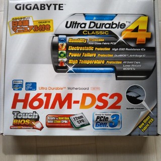 GIGABYTE  H61M-DS2   マザーボード(PCパーツ)