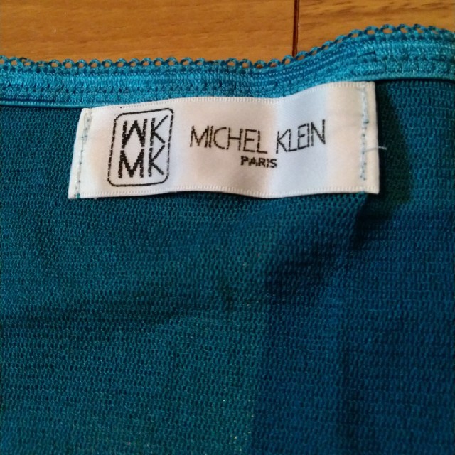 MK MICHEL KLEIN(エムケーミッシェルクラン)の未使用 キャミソール スリップ Sサイズ レディースのワンピース(ミニワンピース)の商品写真