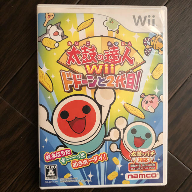 Wii(ウィー)の太鼓の達人 wii ドドーンと2代目 エンタメ/ホビーのゲームソフト/ゲーム機本体(家庭用ゲームソフト)の商品写真