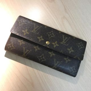 ルイヴィトン(LOUIS VUITTON)の【美品】LOUIS VUITTON 長財布 (財布)