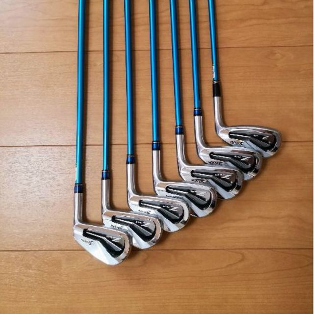 Srixon(スリクソン)のスリクソンZ545アイアン7本セット(5-9,P,A Miyazakiシャフト) スポーツ/アウトドアのゴルフ(クラブ)の商品写真