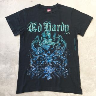 エドハーディー(Ed Hardy)の※限定セールEd Hardy ラブキル 箔押しプリントTシャツ 黒 M(Tシャツ/カットソー(半袖/袖なし))