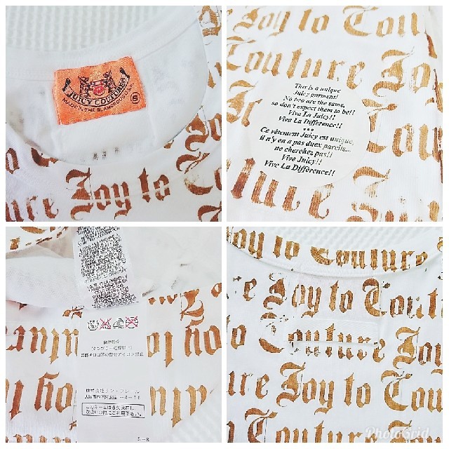 Juicy Couture(ジューシークチュール)の♥️[新品] ジューシークチュール Tシャツ♥️サンフレール レディースのトップス(Tシャツ(半袖/袖なし))の商品写真