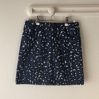 アーペーセー(A.P.C)のA.P.C.  レオパード柄台形スカート サイズXS(ミニスカート)