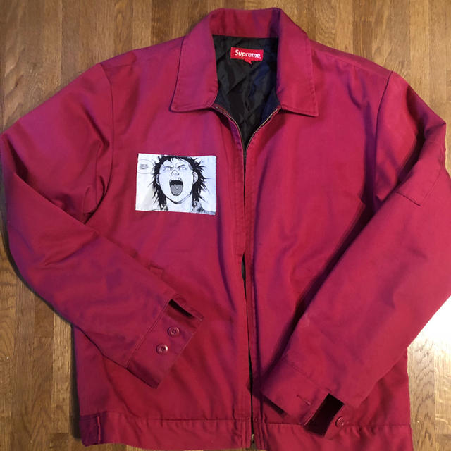 高い品質 Mサイズ 中古 専用 - Supreme supreme jacket work AKIRA ブルゾン