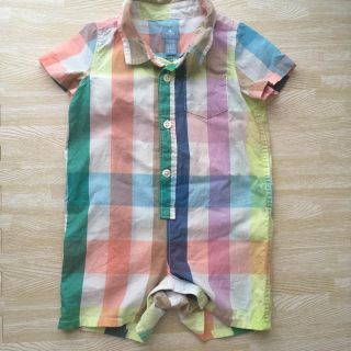 ギャップ(GAP)のGAP シャツロンパース(ロンパース)