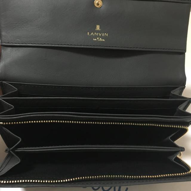 LANVIN en Bleu(ランバンオンブルー)の未使用 長財布 シャペル LANVIN en Bleu レディースのファッション小物(財布)の商品写真