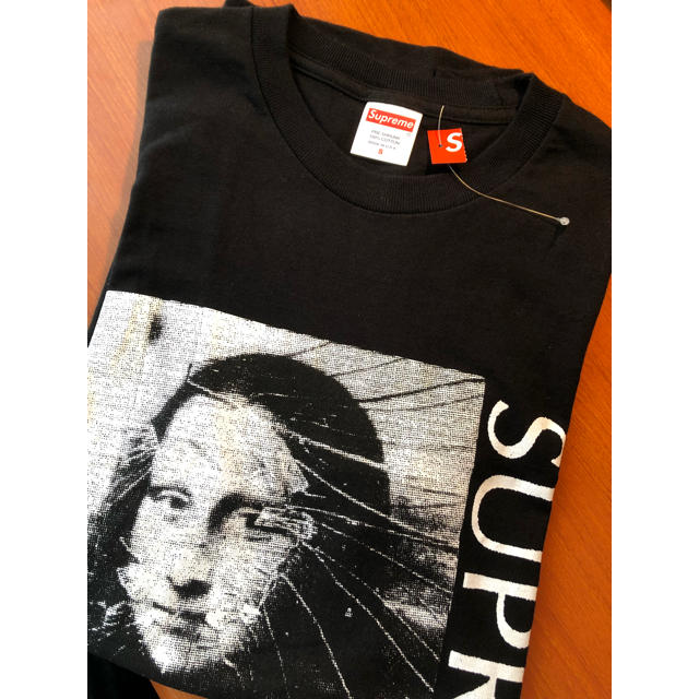 L size Supreme モナリザ Tシャツ 黒