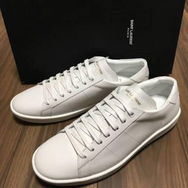 Saint Laurent - サンローラン sl01 白スニーカーの通販 by P's. shop