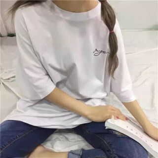 韓国ファッション Tシャツ(Tシャツ(半袖/袖なし))