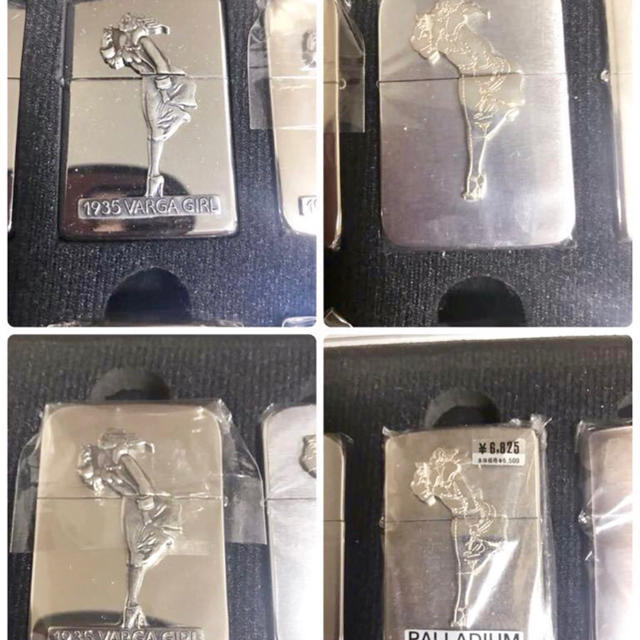 ZIPPO(ジッポー)の専用 ジッポー ウインディ コレクション ケース付き ２０個と筆記体ジッポー メンズのファッション小物(タバコグッズ)の商品写真