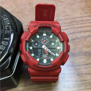 ジーショック(G-SHOCK)のはまち様 専用  G-SHOCK 赤(腕時計(デジタル))