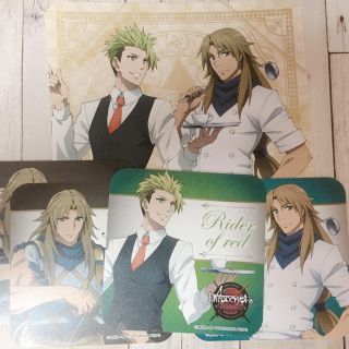 セガ(SEGA)のFate Apocrypha セガコラボカフェ コースターセット(キャラクターグッズ)