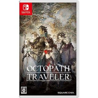 ニンテンドースイッチ(Nintendo Switch)のオクトパストラベラー 新品未開封 OCTOPATH TRAVELER(家庭用ゲームソフト)