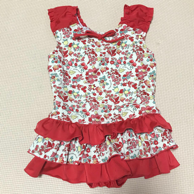 Branshes(ブランシェス)のブランシェス110cm  水着  美品 キッズ/ベビー/マタニティのキッズ服女の子用(90cm~)(水着)の商品写真