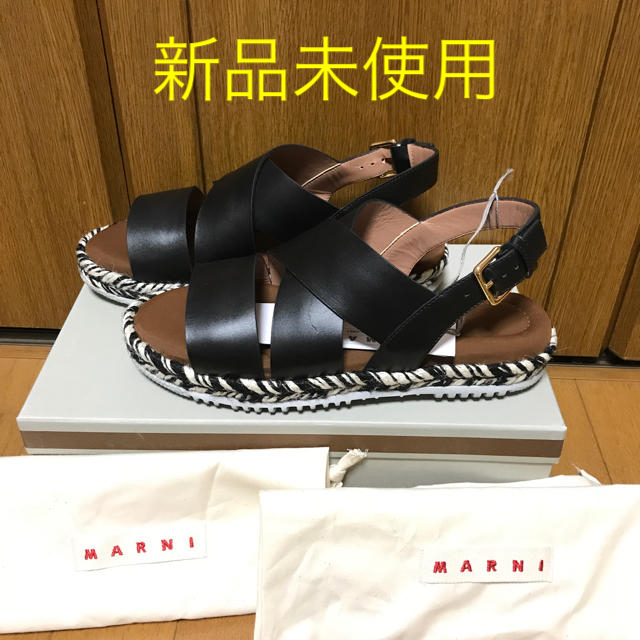 総合福袋 Marni marni サンダル クロス 新品!マルニ - サンダル