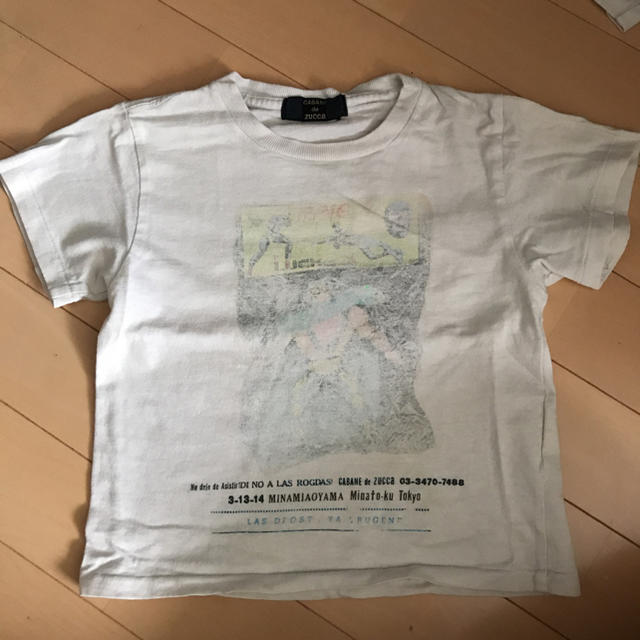 COMME des GARCONS(コムデギャルソン)のPLAY kids Tシャツ こども ギャルソン CABANE de ZUCCa キッズ/ベビー/マタニティのキッズ服女の子用(90cm~)(Tシャツ/カットソー)の商品写真