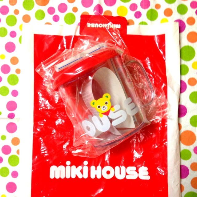 mikihouse(ミキハウス)の✨ミキハウス✨ストローマグ キッズ/ベビー/マタニティのこども用ファッション小物(その他)の商品写真