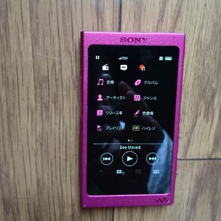 ソニー(SONY)のNW-A36HN walkman SONY 32GB ピンク(ポータブルプレーヤー)