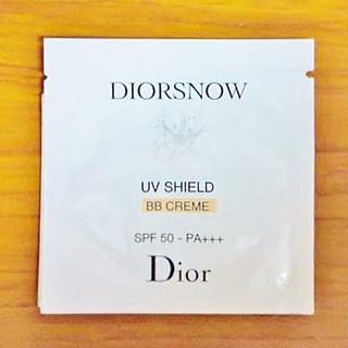 クリスチャンディオール(Christian Dior)のDior スノー UV プロテクション 50 BB 日焼け止め乳液 サンプル(乳液/ミルク)