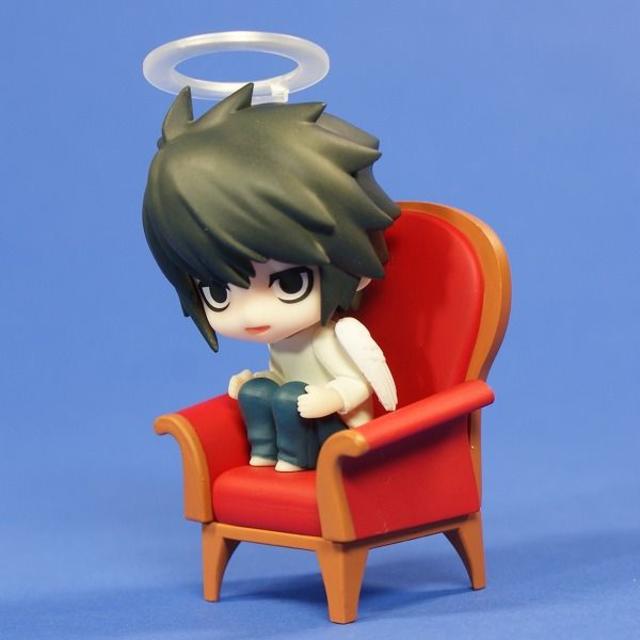 GOOD SMILE COMPANY(グッドスマイルカンパニー)のねんどろいどぷち DEATH NOTE デスノート   ・Ｌ (エル) 天使  エンタメ/ホビーのフィギュア(アニメ/ゲーム)の商品写真