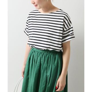 ジャーナルスタンダード(JOURNAL STANDARD)の限定お値下げです！18/-リサイクルコットン ボーダーTシャツ(Tシャツ(半袖/袖なし))